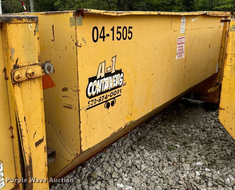 image for item DV1998 Wastequip roll-off container