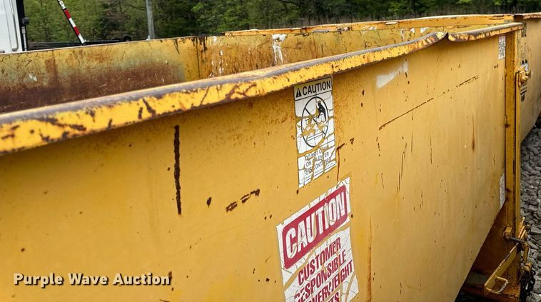 image for item DV1998 Wastequip roll-off container