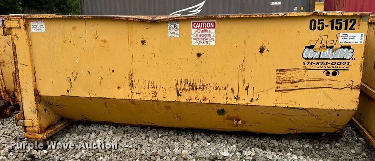 image for item DV1999 Wastequip roll-off container