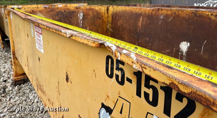 image for item DV1999 Wastequip roll-off container