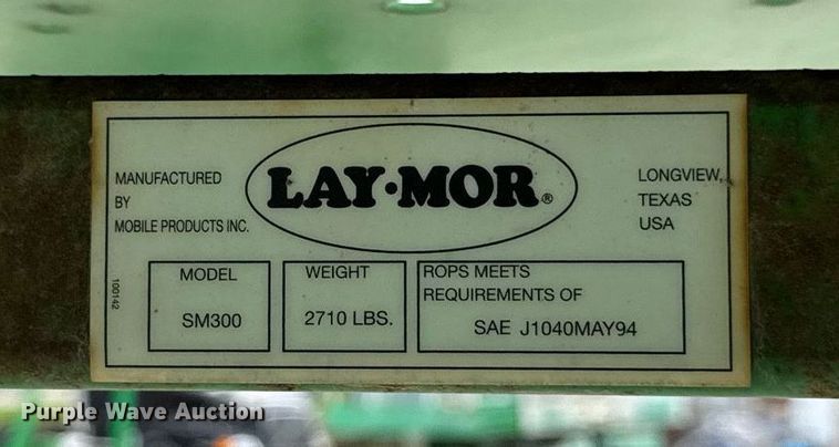 image for item DV2520 2016 Lay-Mor SM300 broom