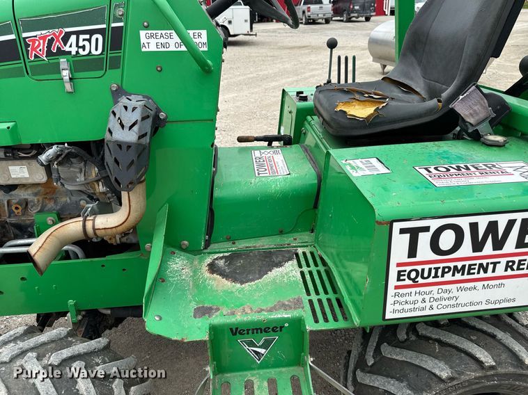 image for item DV2522 2014 Vermeer RTX450 trencher