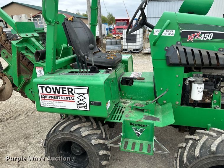 image for item DV2522 2014 Vermeer RTX450 trencher