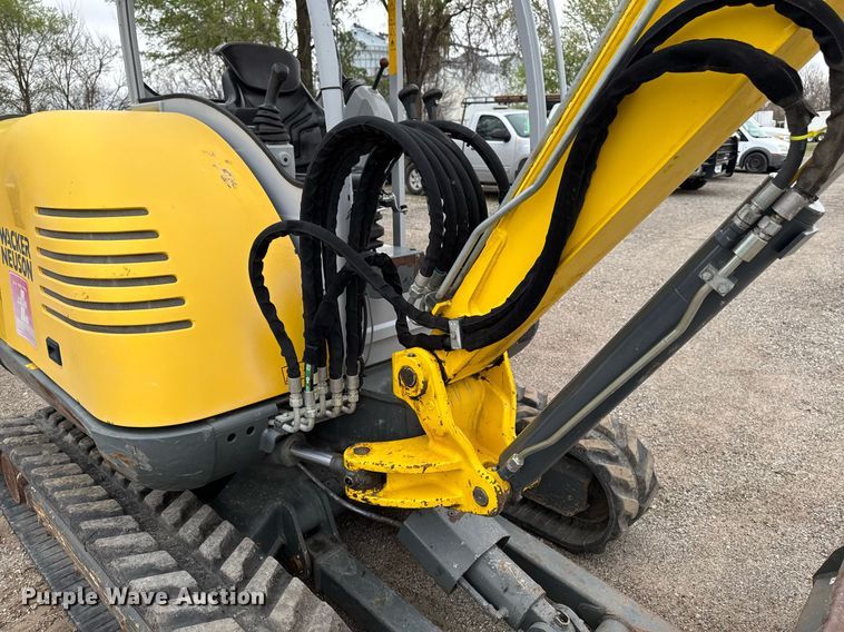 image for item DV2524 2015 Wacker Neuson 3503RD mini excavator