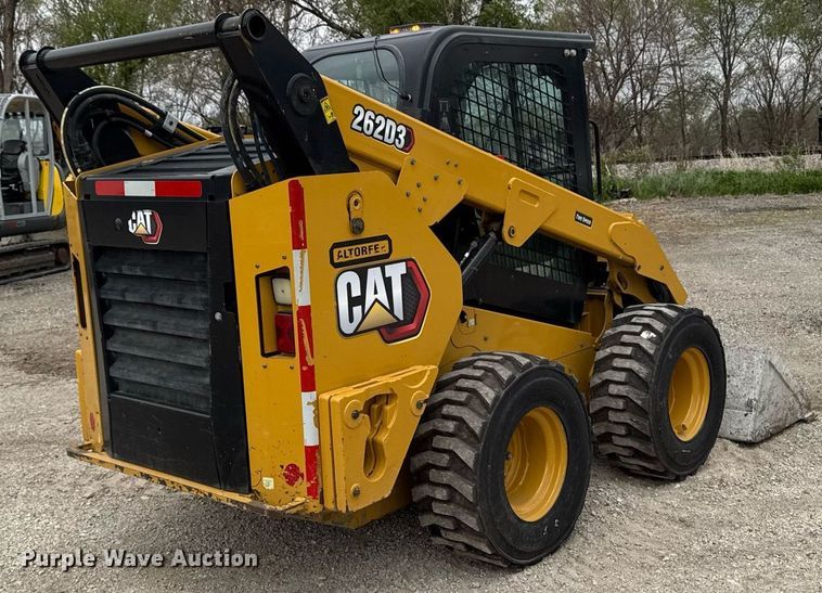 image for item DV2525 2020 Caterpillar 262D3 skid steer loader