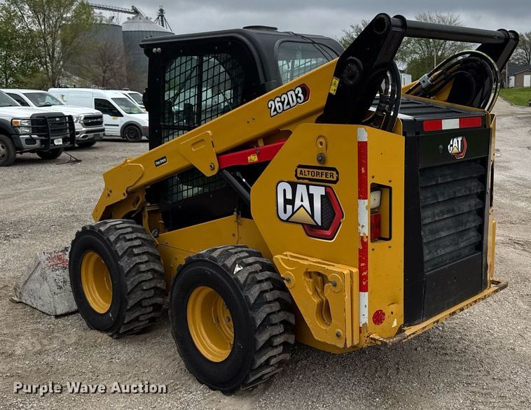 image for item DV2525 2020 Caterpillar 262D3 skid steer loader