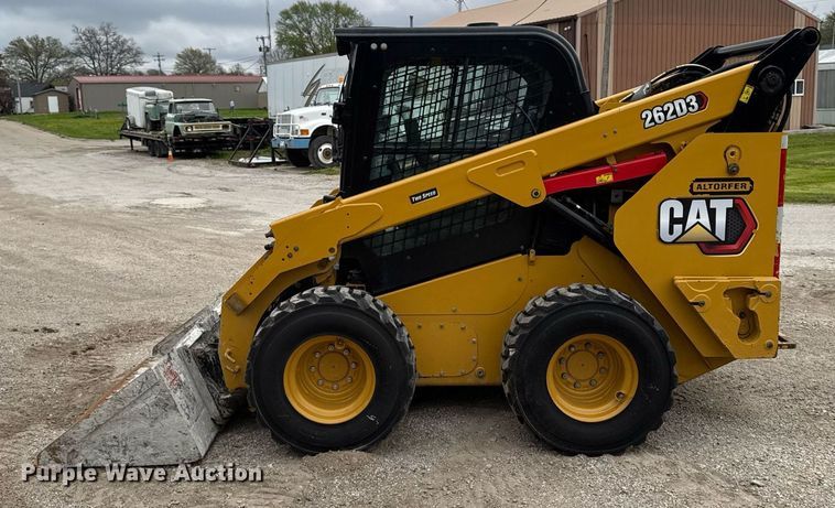image for item DV2525 2020 Caterpillar 262D3 skid steer loader