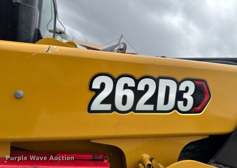image for item DV2525 2020 Caterpillar 262D3 skid steer loader