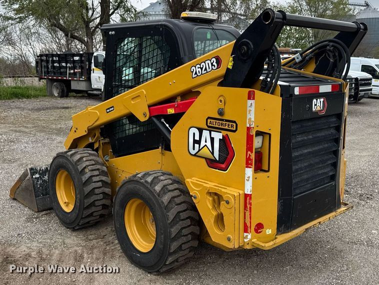 image for item DV2526 2020 Caterpillar 262D3 skid steer loader