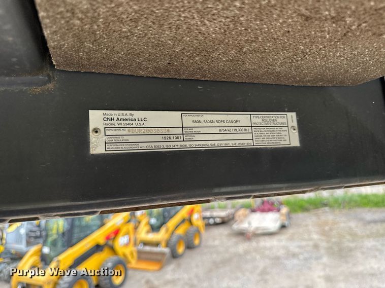 image for item DV2528 2011 Case 580N backhoe