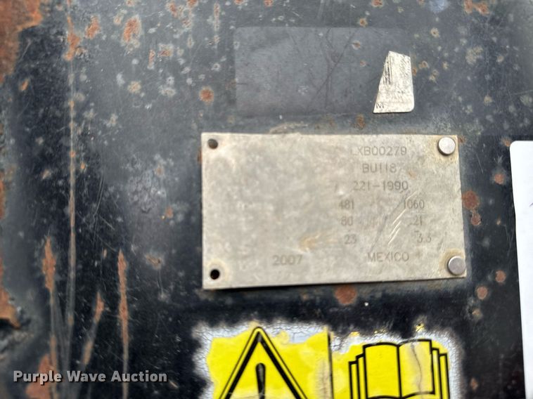 image for item DV2529 2007 skid steer sweeper