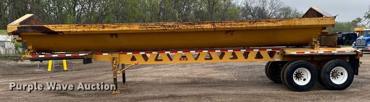 image for item DV2572 2008 Trail King TK60SSD-392 side dump trailer