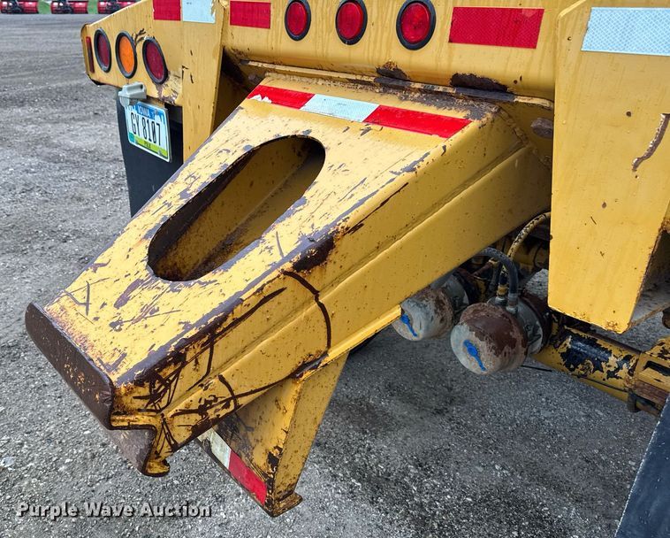 image for item DV2572 2008 Trail King TK60SSD-392 side dump trailer