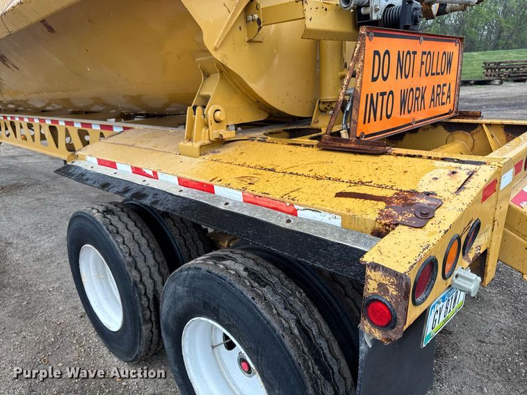 image for item DV2572 2008 Trail King TK60SSD-392 side dump trailer