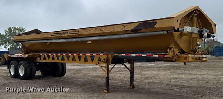 image for item DV2573 2007 Trail King TK60SSD-392 side dump trailer