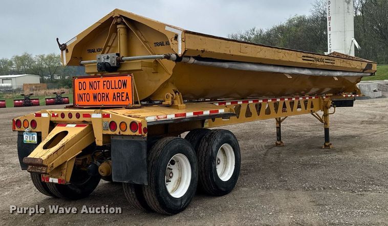 image for item DV2573 2007 Trail King TK60SSD-392 side dump trailer