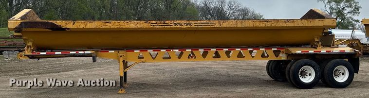 image for item DV2573 2007 Trail King TK60SSD-392 side dump trailer