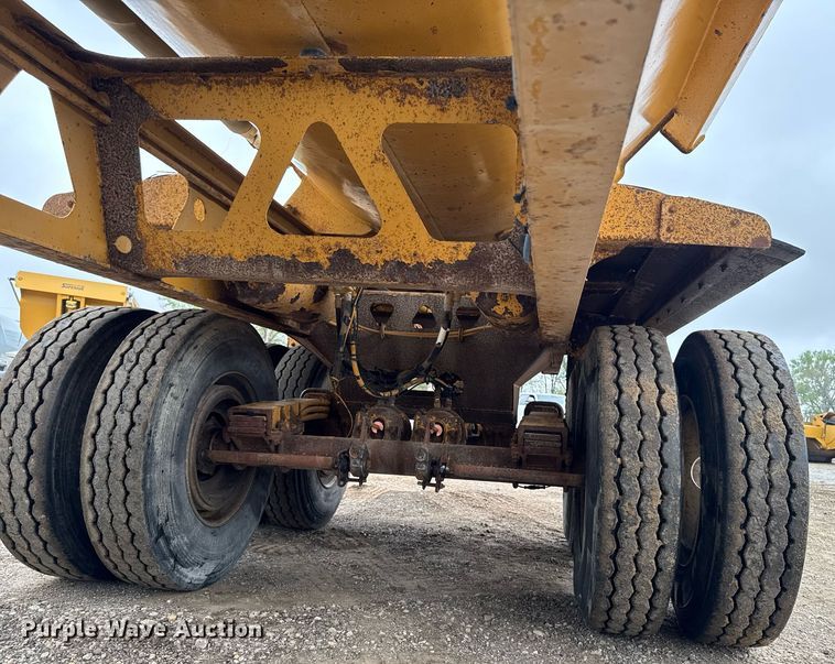 image for item DV2573 2007 Trail King TK60SSD-392 side dump trailer