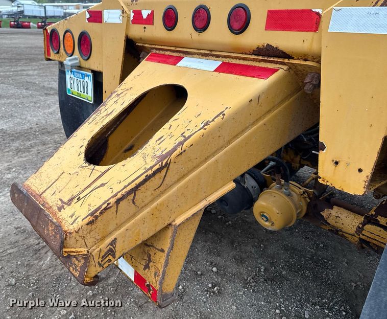 image for item DV2573 2007 Trail King TK60SSD-392 side dump trailer