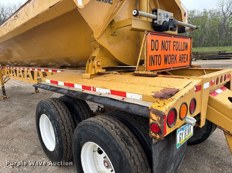 image for item DV2573 2007 Trail King TK60SSD-392 side dump trailer