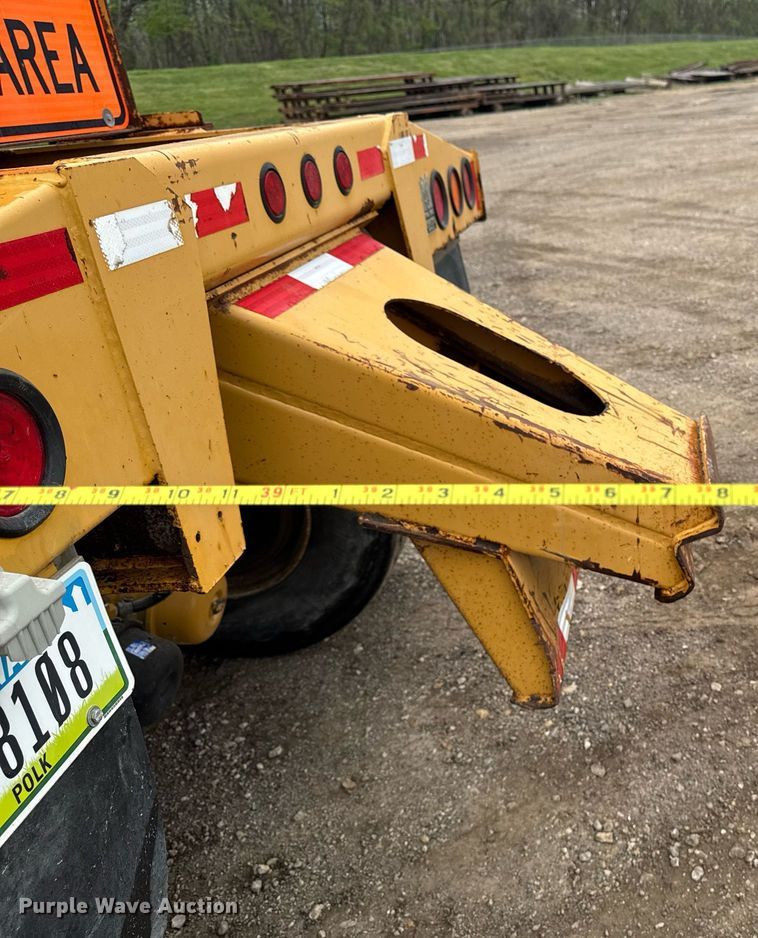 image for item DV2573 2007 Trail King TK60SSD-392 side dump trailer