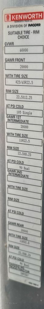 image for item DV2577 2013 Kenworth T800 dump truck