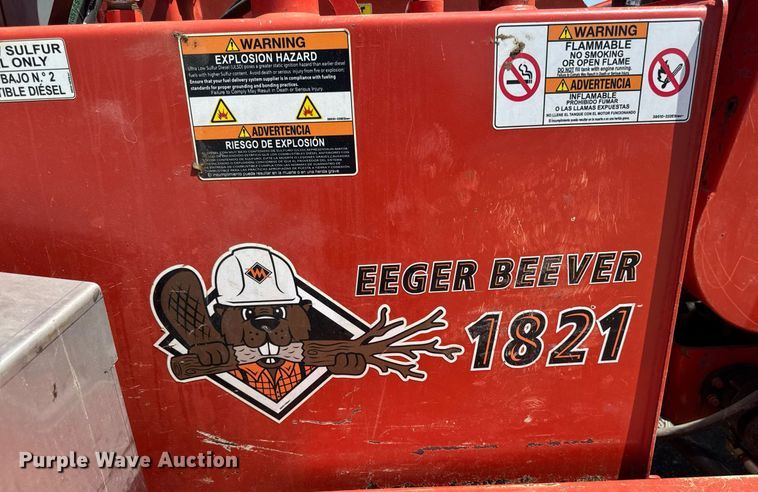 image for item DV2595 2021 Morbark LLC Eeger Beaver 1821 wood chipper