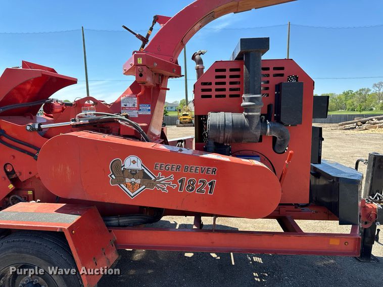 image for item DV2595 2021 Morbark LLC Eeger Beaver 1821 wood chipper