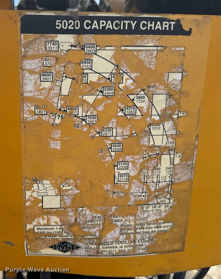 image for item DV2612 2004 Peterbilt 330 utility / service truck