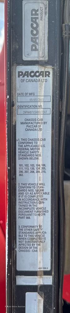 image for item DV2612 2004 Peterbilt 330 utility / service truck