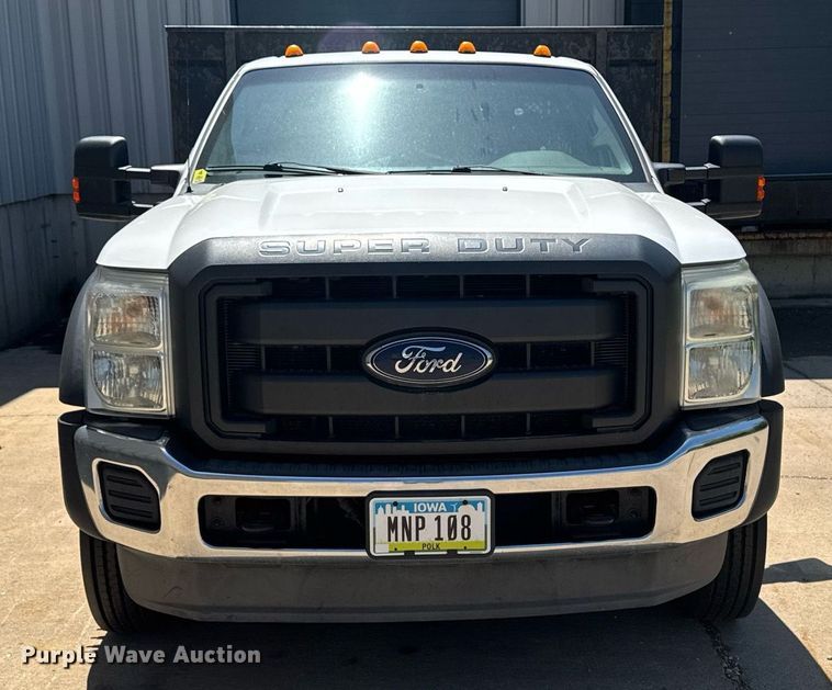 image for item DV2617 2012 Ford F550 Super Duty XL flatbed truck