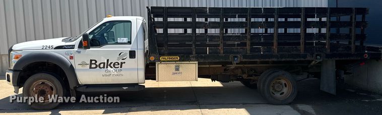 image for item DV2617 2012 Ford F550 Super Duty XL flatbed truck