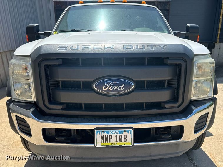 image for item DV2617 2012 Ford F550 Super Duty XL flatbed truck