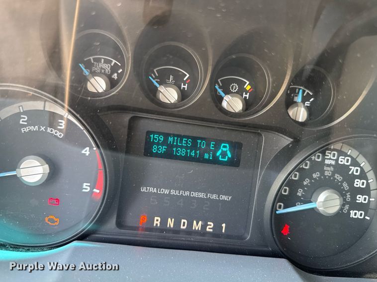 image for item DV2617 2012 Ford F550 Super Duty XL flatbed truck