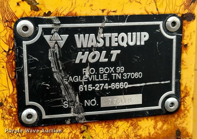 image for item DV4003 Wastequip roll-off container