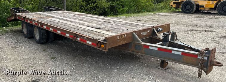 image for item DV4010 1998 Trail King equipment trailer