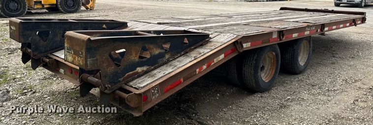 image for item DV4010 1998 Trail King equipment trailer