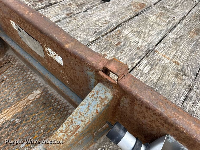 image for item DV4010 1998 Trail King equipment trailer