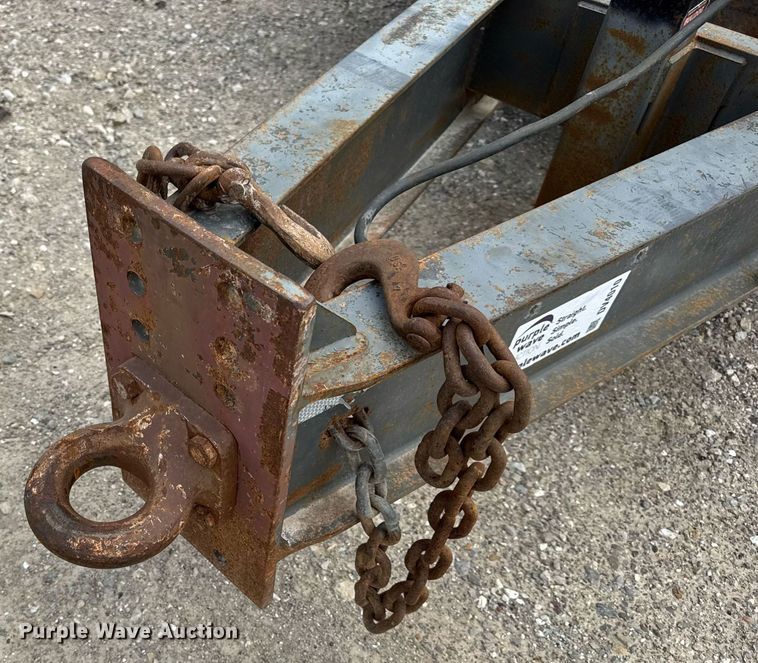 image for item DV4010 1998 Trail King equipment trailer