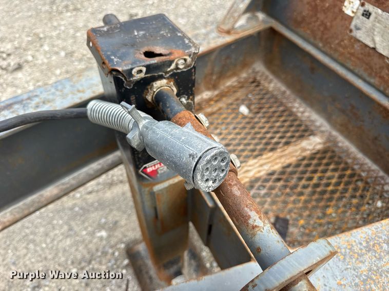 image for item DV4010 1998 Trail King equipment trailer