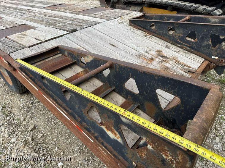 image for item DV4010 1998 Trail King equipment trailer