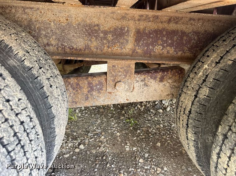 image for item DV4010 1998 Trail King equipment trailer