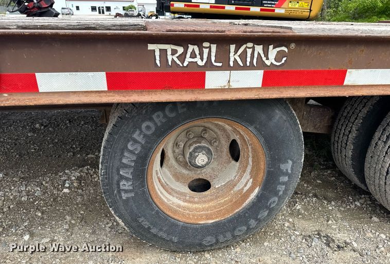 image for item DV4010 1998 Trail King equipment trailer