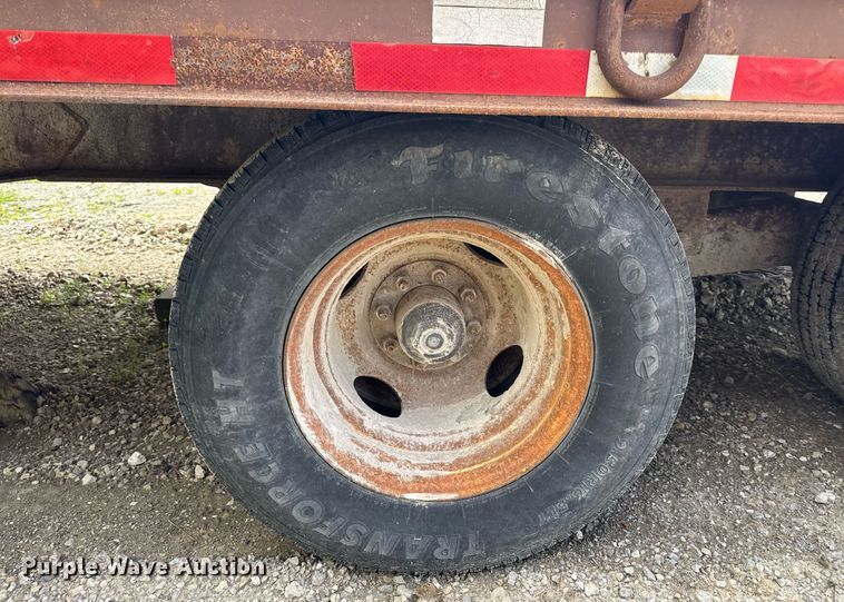 image for item DV4010 1998 Trail King equipment trailer