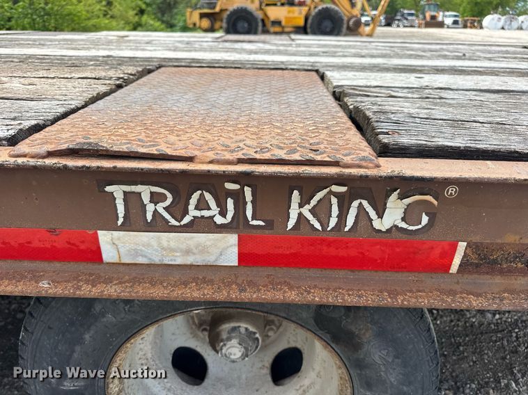 image for item DV4010 1998 Trail King equipment trailer