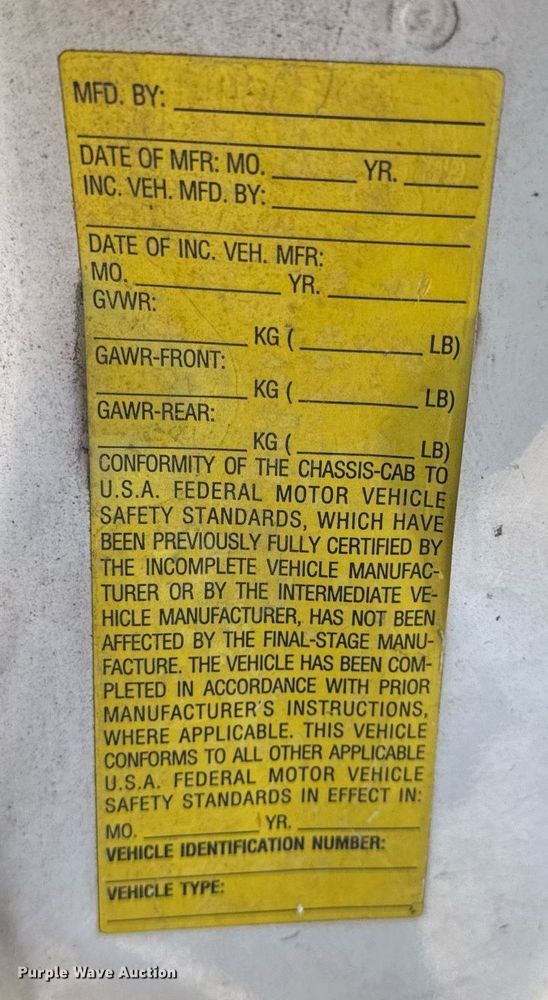 image for item DV4015 2004 Ford F450 Super Duty XL bucket truck