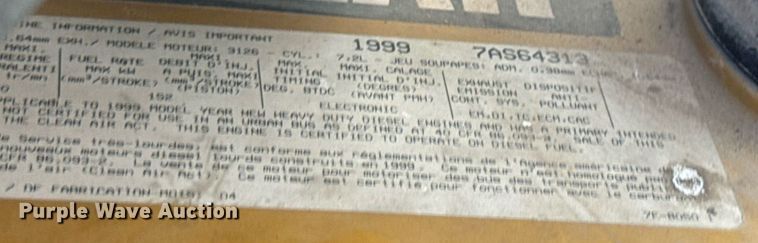 image for item DV4018 2000 Ford F750 Super Duty XL digger derrick truck