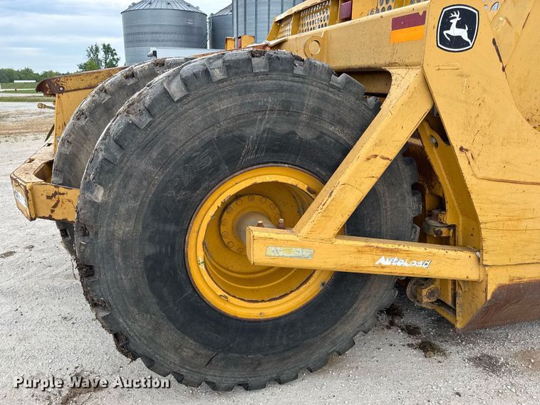 image for item DV4025 2008 John Deere 2112E scraper