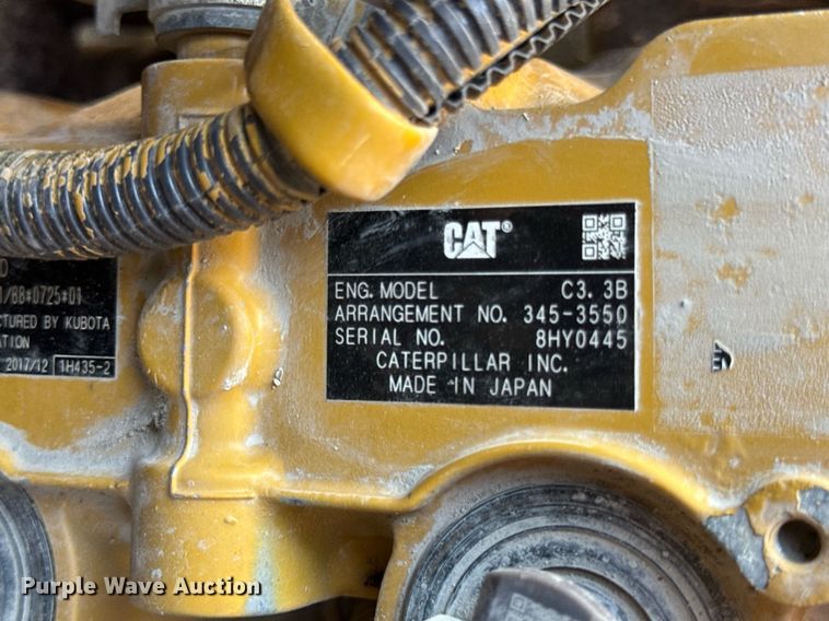 image for item DV4028 2018 Caterpillar 262D skid steer loader