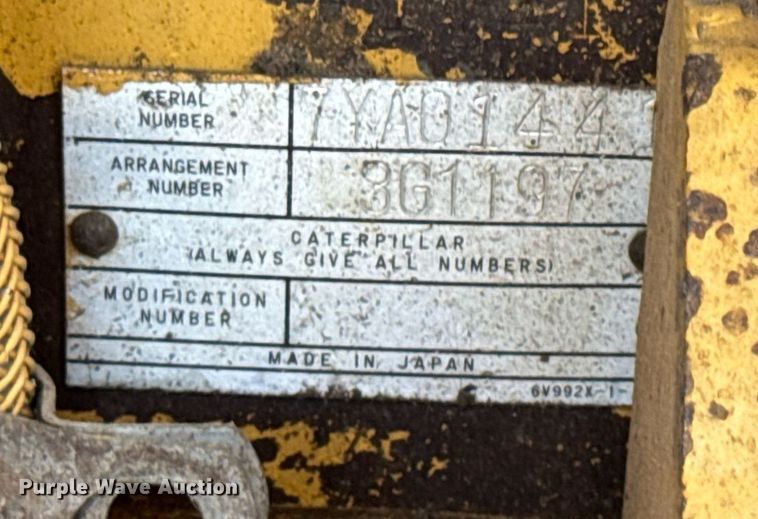 image for item DV4031 1987 Caterpillar 963B  track loader